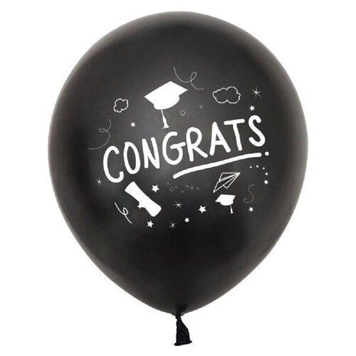 30 Pcs Balloons Graduation Supplies Letter Printing Set