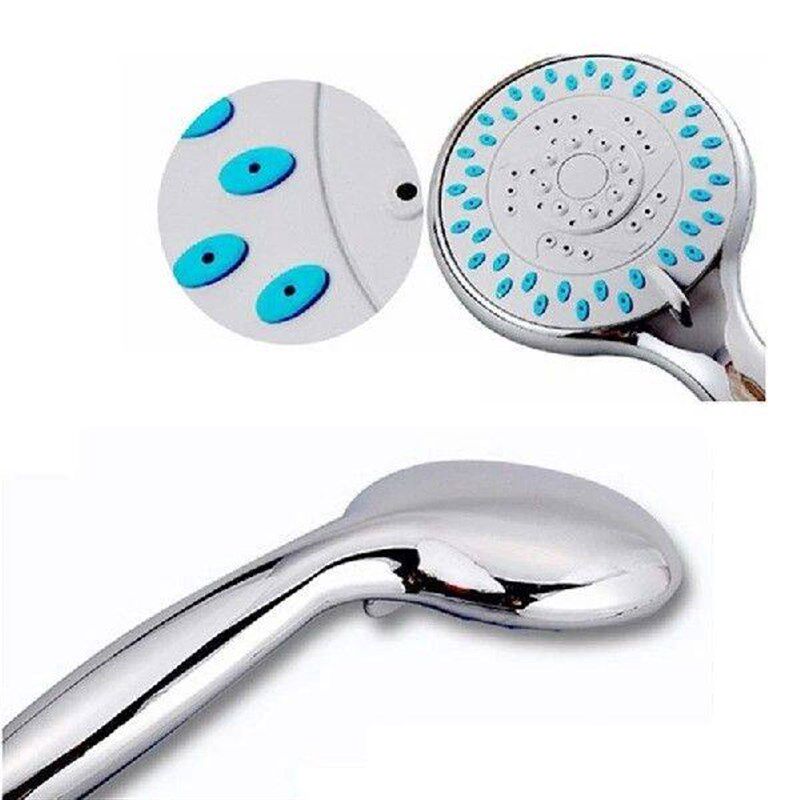 Bathroom Shower Head 3 Modes Adjustable Jetting Rainfall - 实物图