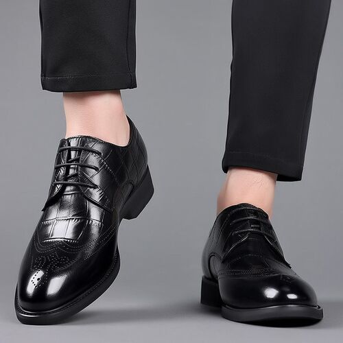 Leather Mens shoes new formal business top leather mens s
