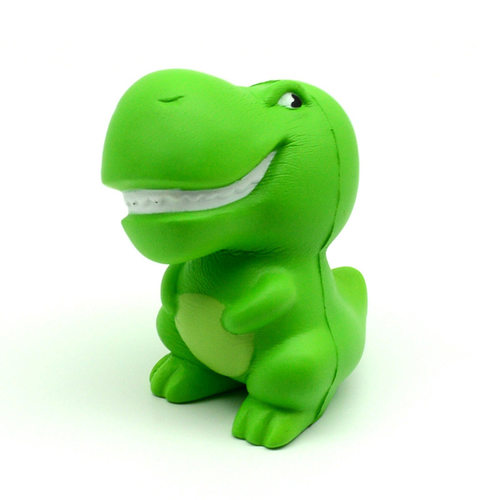 Kawaii Jumbo Green Cartoon Dinosaur Squishy Slow Rising Sque