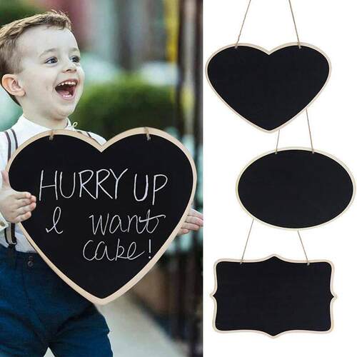 Rustic Wedding Wooden Blackboard Mr Mrs Bridal Shower Decora