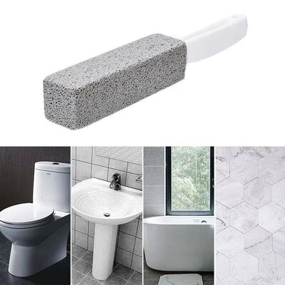 Pumice Stone Toilet Brush Bathroom WC Toilet Cleaning Brush