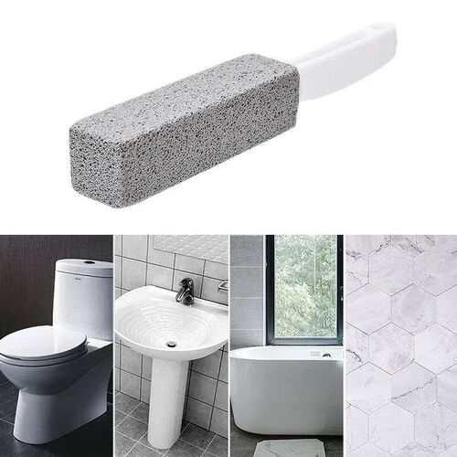 Pumice Stone Toilet Brush Bathroom WC Toilet Cleaning Brush