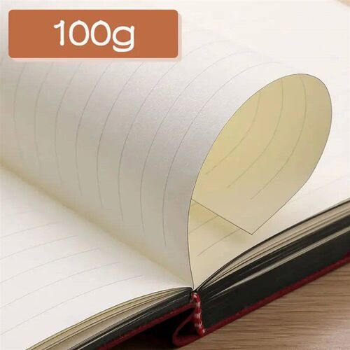 200 Pages Sheepskin A5 Notebook Notepad Diary Business Journ