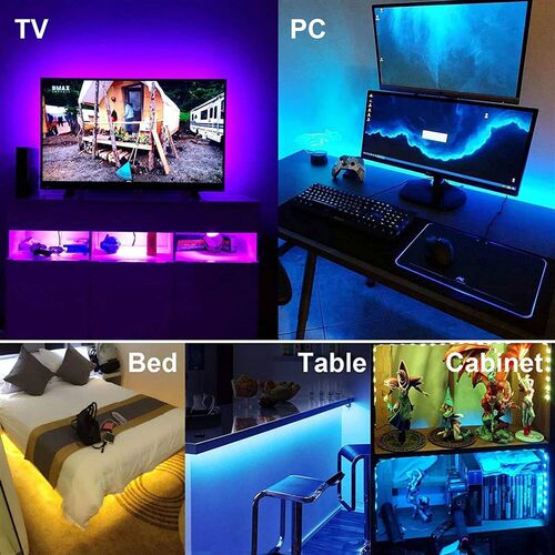 Usb Led Strip 5V 5050 Smart Led Light For Wall Room Bluetoot