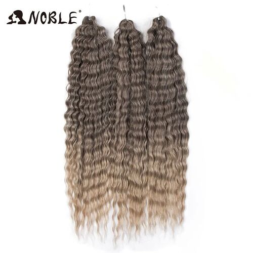 Noble Curl Hair Water Wave Twist Crochet Hair Ombre Blonde 2