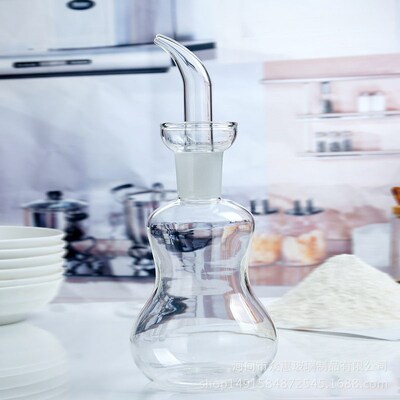 Heat-resistant Glass Oil Pot Creative Oil Vinegar Bottle Ses