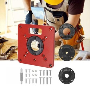 6pcs Router Table Insert Plate Fixing Screws Cover Plates Wo