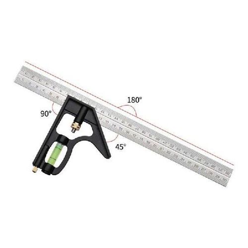 300mm Mobile Combination Square Movable Square Carpenter 90