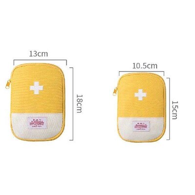Mini Portable Medicine Bag Travel First Aid Kit Medicine