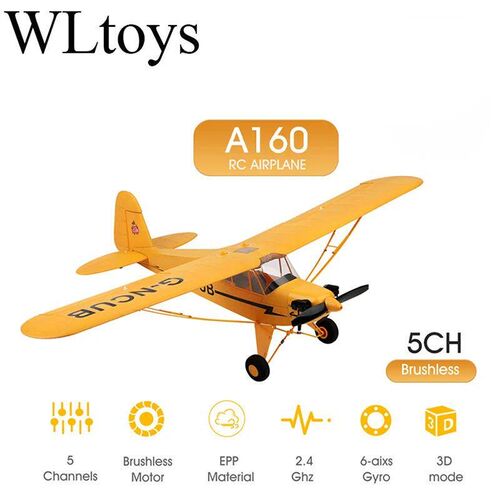 Hot Sale RC Plane RTF 2.4G Brushless Motor 3D/6G Remote Cont