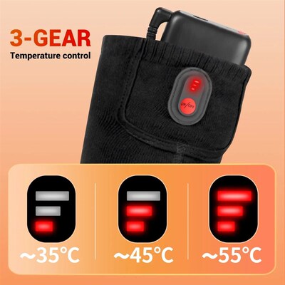 Winter Heated Socks Rechargeable Heating Socks for USB 5000m