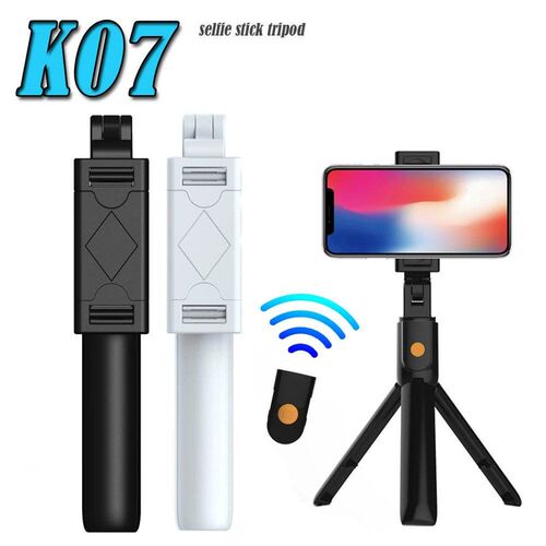 selfie stick tripod K07 extendable stick mini tripod with
