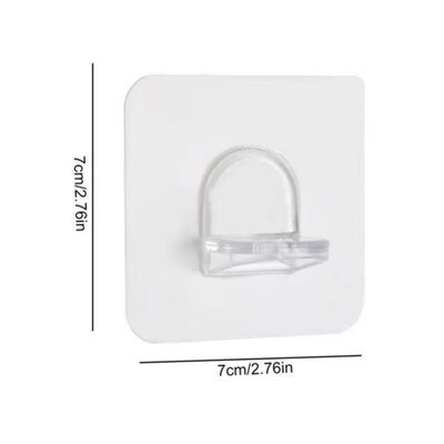 10Pcs Shelf Support Adhesive Pegs Plastic Closet Cabinet She