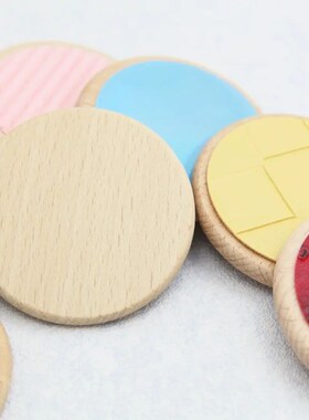 Montessori Sensory Toys Tactile Board Matching Game Tactile