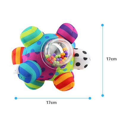 Baby Toy Fun Little Loud Bell Baby Ball Rattles Toy Develop