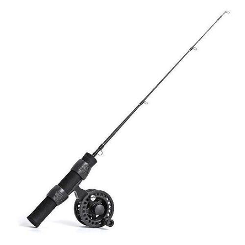 LEO 51cm Ice Fishing Rod Fiberglass Fishing Rod Reel Combo