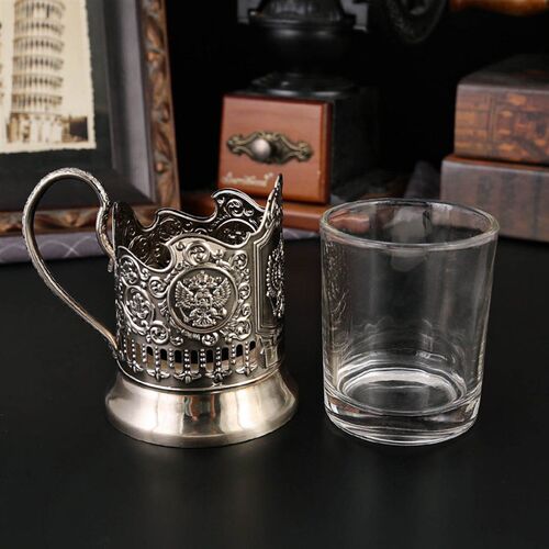 Russian Whiskey Glass Cup Creative Business Gift Souvenir Cl