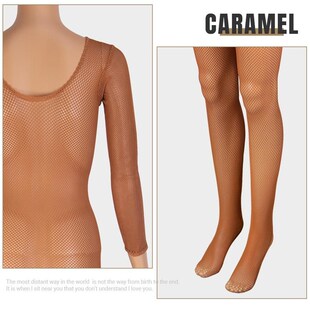 Full Fishnet Body Professional Ballroom&Lati Jumpsuits Latin