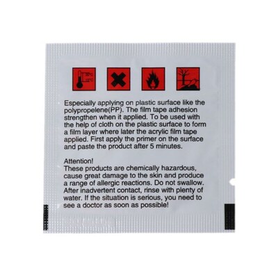 50 Pieces Adhesion Promoter Sponge Applicator Double Tape Vi