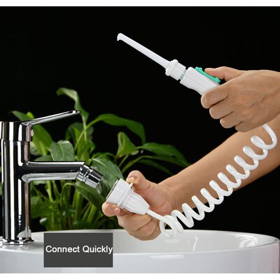 New Faucet Oral Irrigator Portable Teeth Cleaner Dental