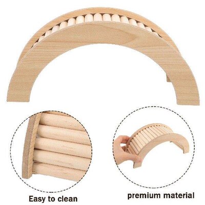 Bunny Woody Toy Hamster Bridge Rat Chinchilla Climbing