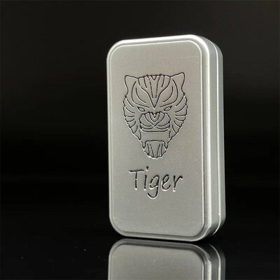 Tiger Magnetic Push Fidget Slider EDC Adult Metal Fidget Toy