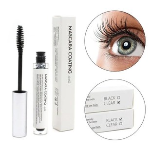 10ml Eyelash Coating Sealant Mascara Clear/Black Waterproof
