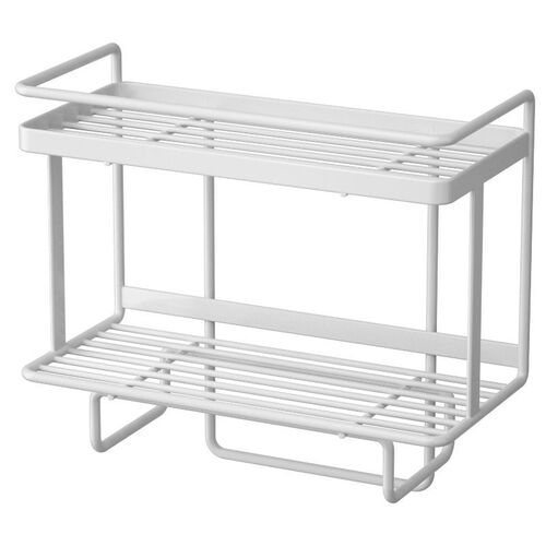 Toilet Tank Storage Rack Iron Toilet Non-Punching Multifunct