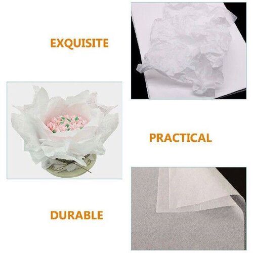 200 Sheets Translucent Copy Color Flower Packing Bouquet