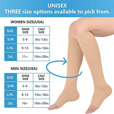 10 Styles Compresson Stockng Prevent Calf Varcose Vens Soren