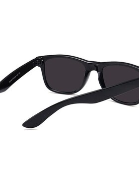 Classic Square Polarized Sunglasses Men Women Retro Black Su