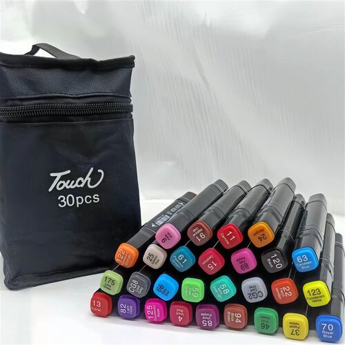 Color Marker Oil Double Head Pen set Multi-color set Oil Wat