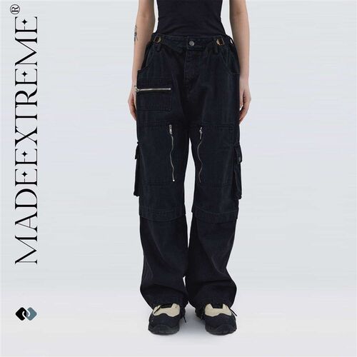 MADEEXteME Steet Gender-Free Retro Washed Old Heavy Spring a