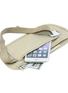 uch for Passport Money Belt Bag Hidden Security Wallet Gifts