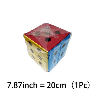 Big Large Foam dot Dice Sponge Party Game Props Teaching Aid