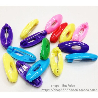 beautiful plastic scarf pins muslim hijab safety pin brooche