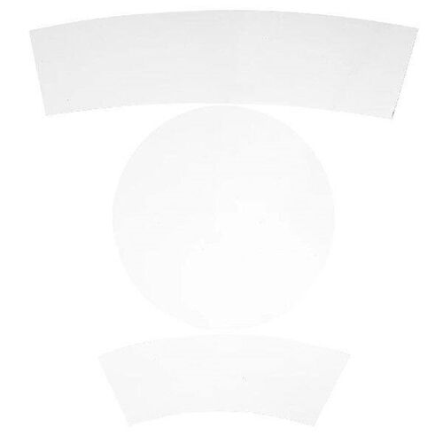 3 Pcs Sewing Template Patchwork Quilting Ruler Clear for