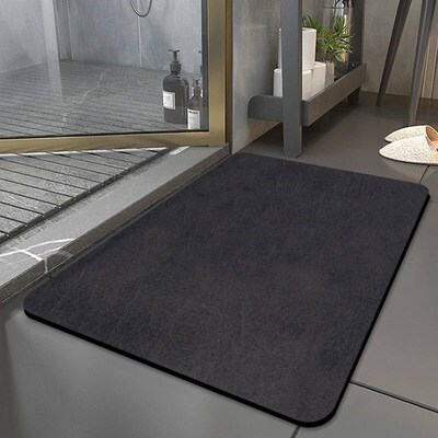 Bathroom diatom mud absorbent floor mat household toilet bat