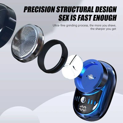Electric Travel Shaver For Men Pocket Size Portable Travel