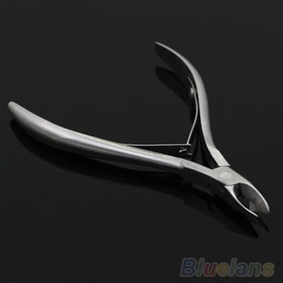 cuticle nail stainless sel nipper clipper manicure pli