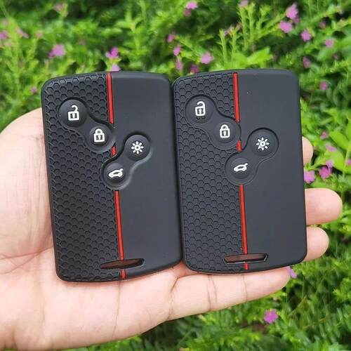 4 Buttons Silicone Car Key Case ver For Renault Duster Captu