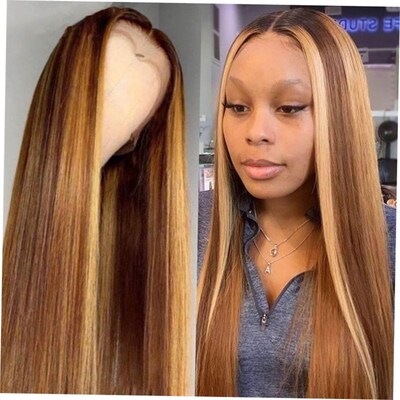 Wig Wigs Brazilian Human Hair Beautiful Root Lace Remy Bun