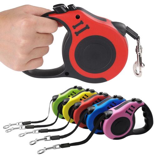 3M 5M Retractable Dog Leash Automatic Dog Puppy Leash Rope P
