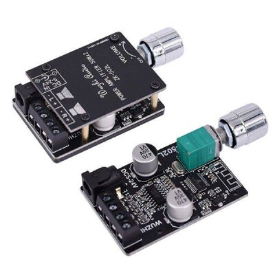 Power Amplifier Board Set 2x50W Copper DC Connector Mini