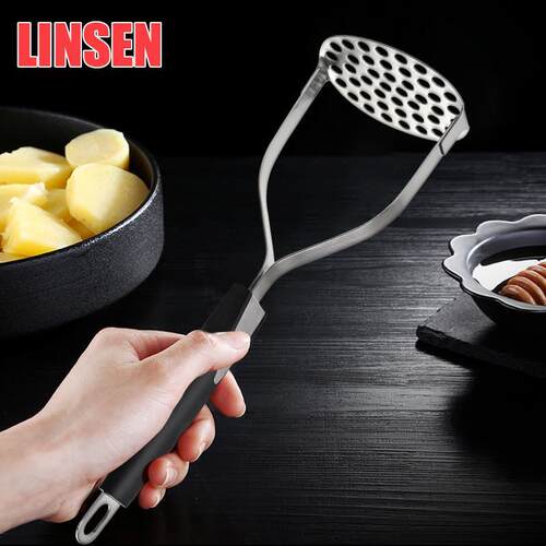 Heavy Duty Stainless Steel Potato Masher加厚马铃薯土豆压泥器