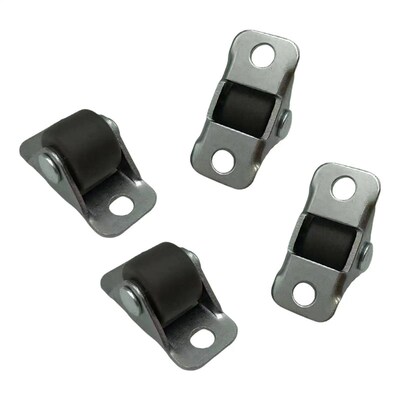 4 Pieces Small Wheel Castors Multipurpose Sliding Door Pulle