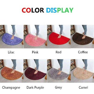 Toilet Water Absorbent Pet Mat Bathtub Chenille Bath Mat