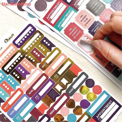 Planner Stickers for Diary Scrapbooking Bullet Journal