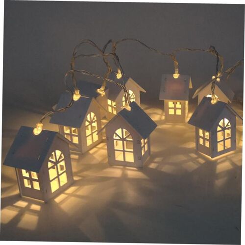 1.5M 10pcs LED Christmas Tree House Style Fairy Light Led